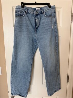 Loft The Straight Light Blue Jeans
